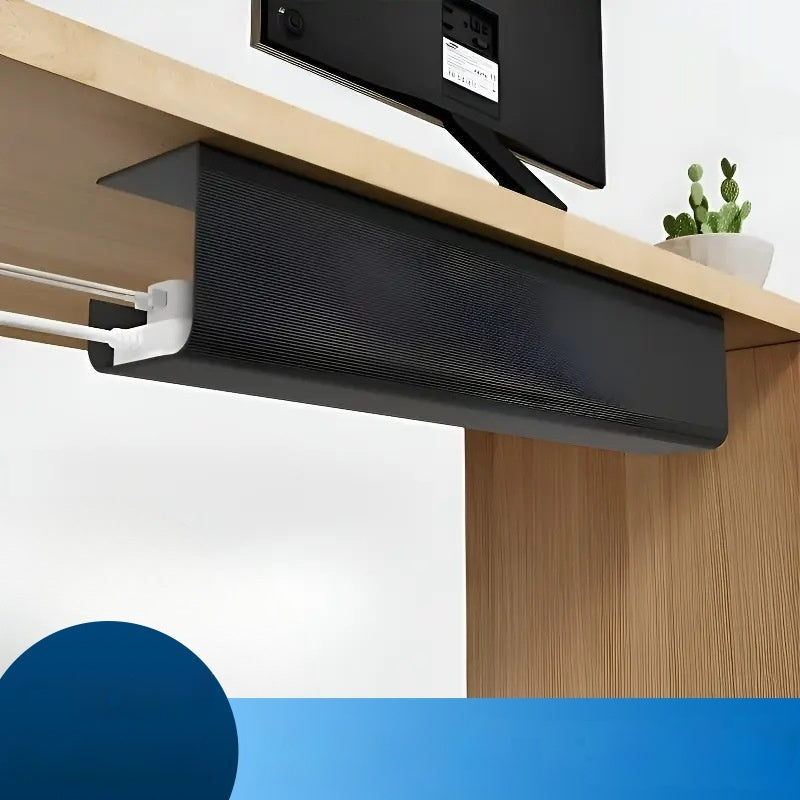 Under-desk cable tray, view 4