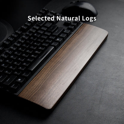 Walnut wrist rest, view 3
