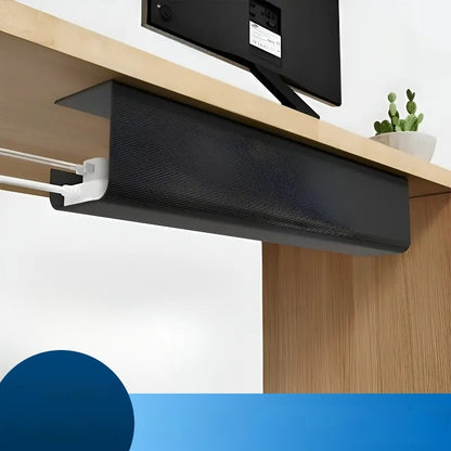 Under-desk cable tray, view 4