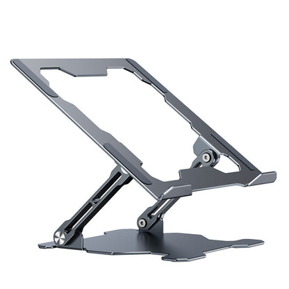 Aluminum laptop stand in grey, view 8