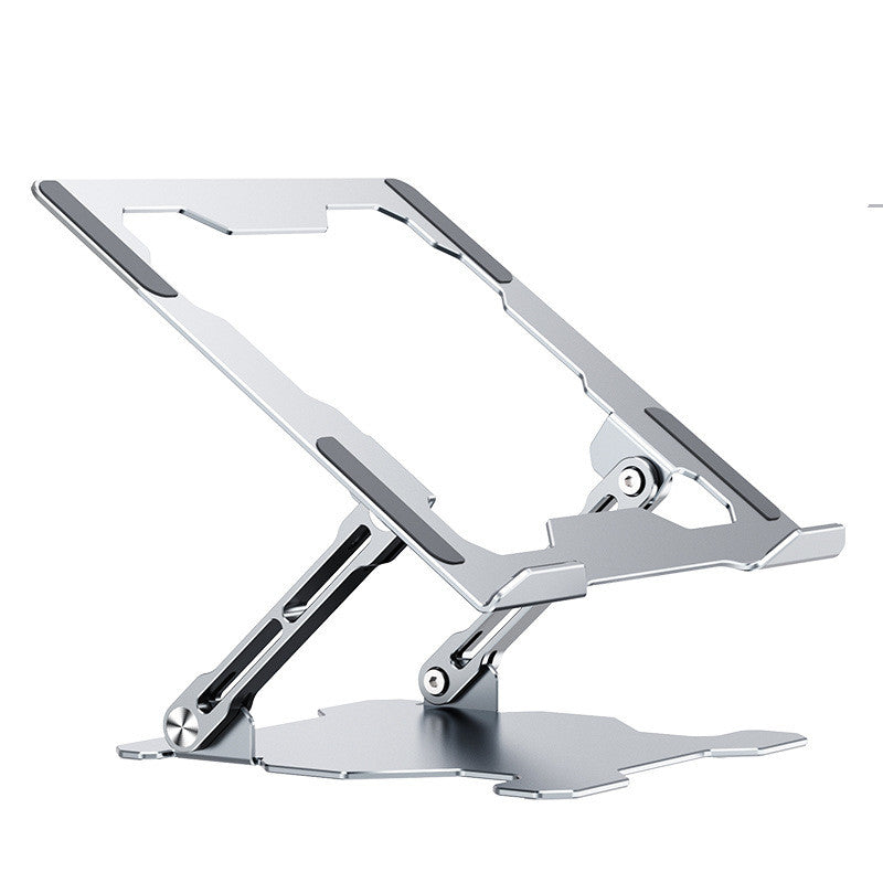 Aluminum laptop stand in white, view 10