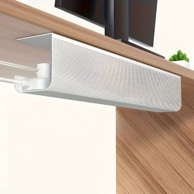 Under-desk cable tray, view 3