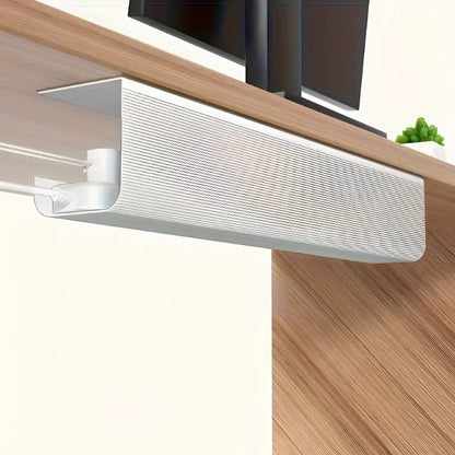 Under-desk cable tray, view 3